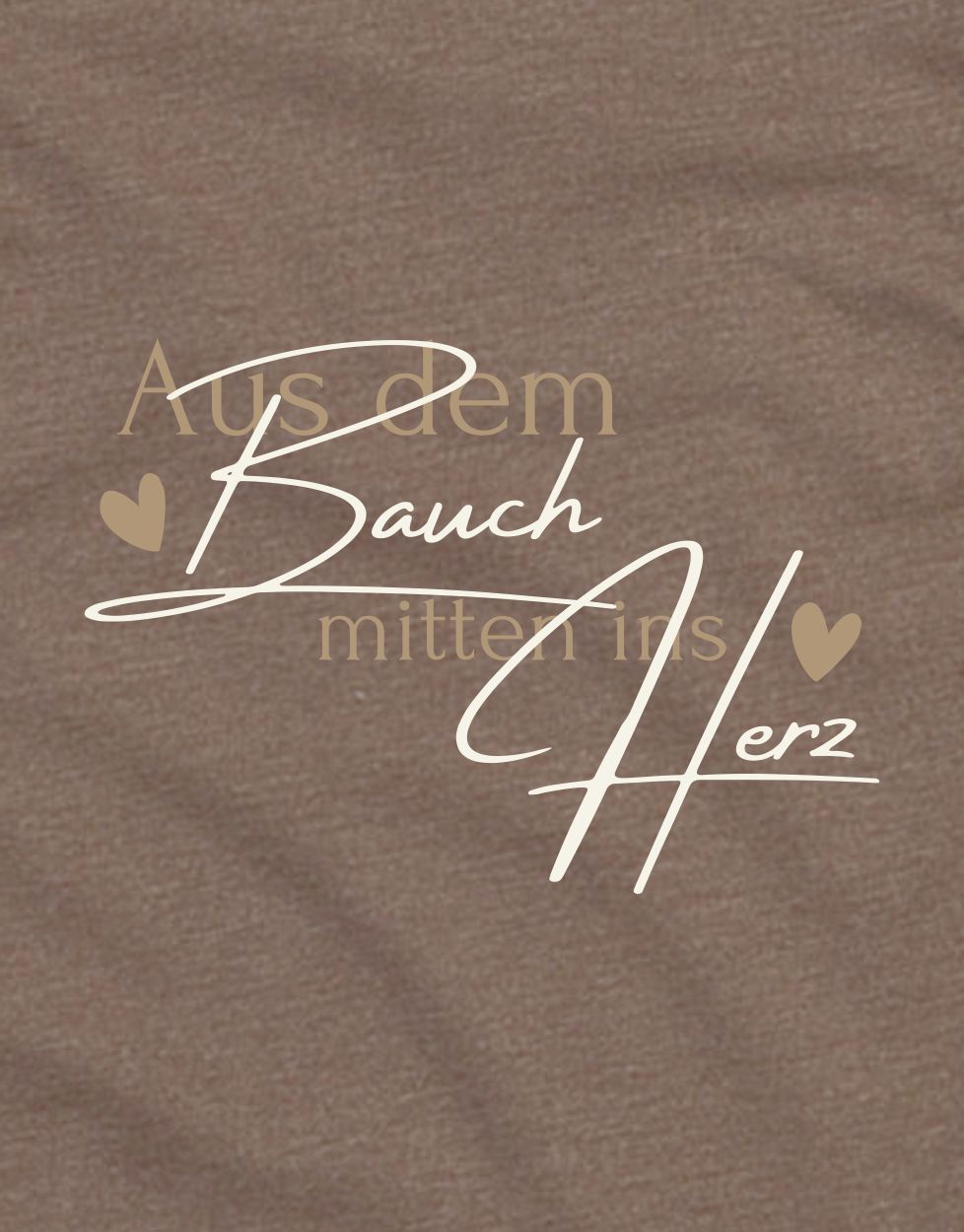 Aus dem Bauch Baby Body