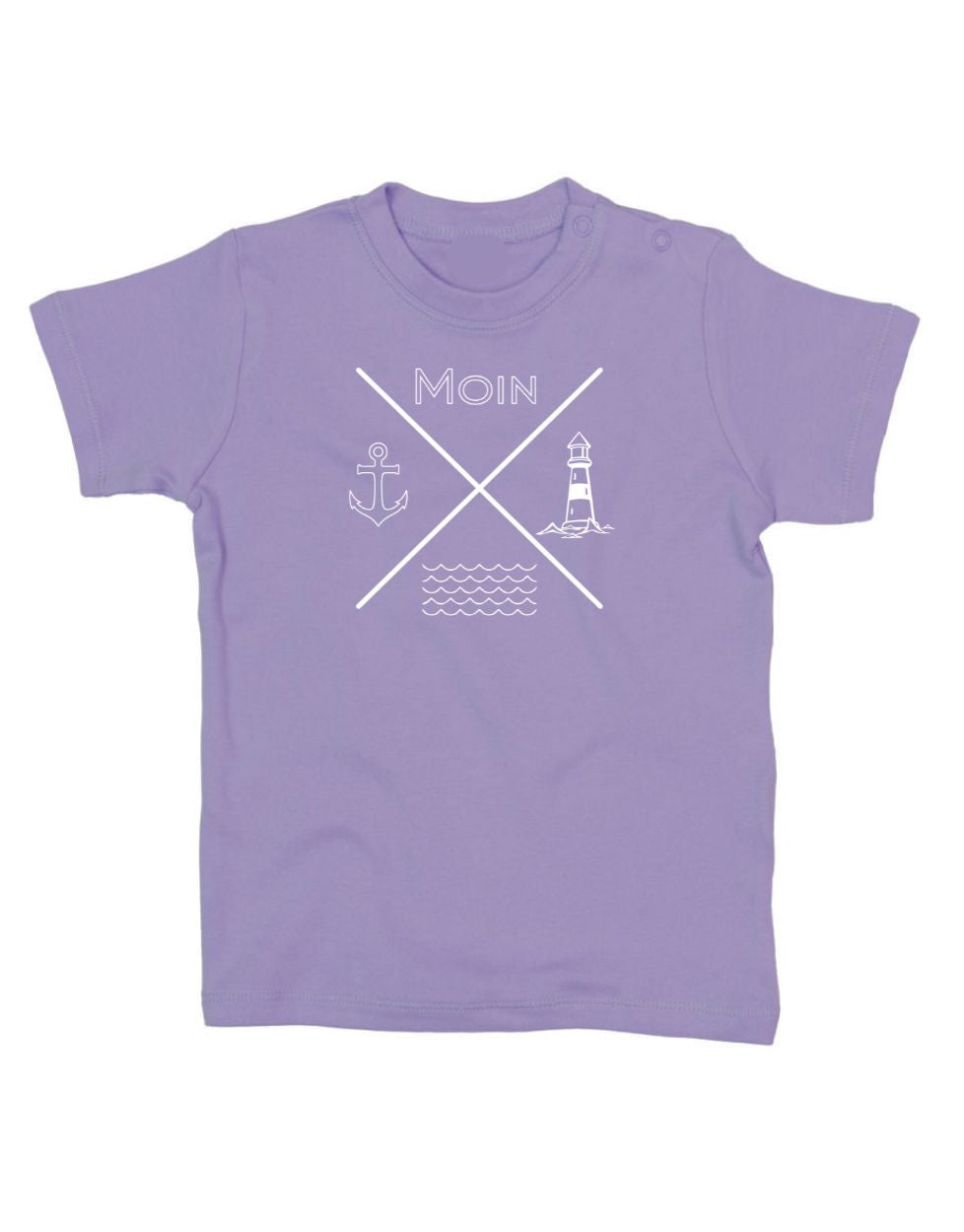 Moin Anker Welle Baby T-Shirt