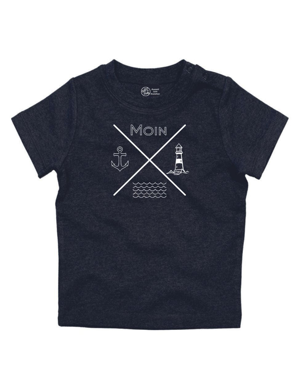 Moin Anker Welle Baby T-Shirt