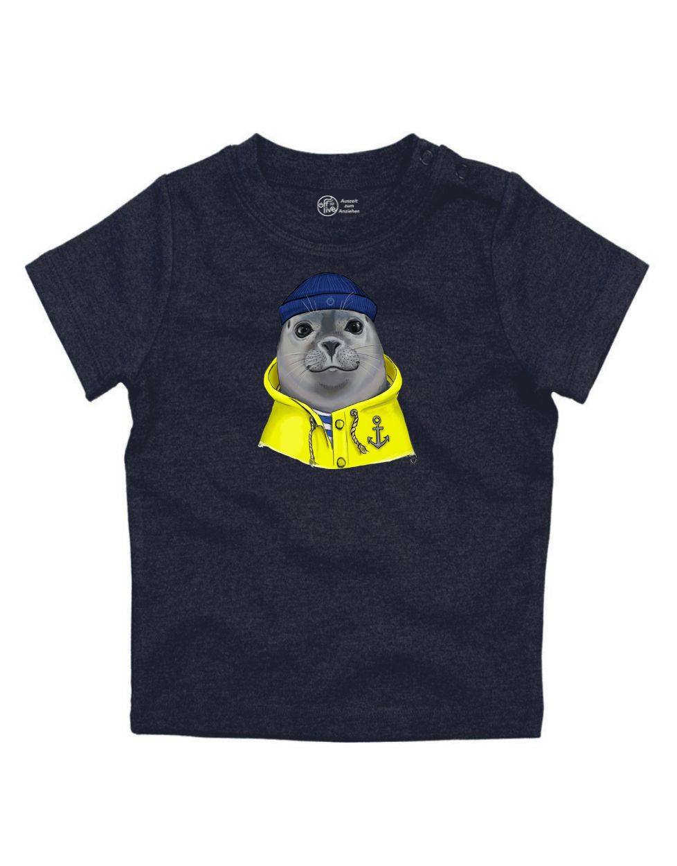 Robbe Kuddel Jung Bio Baby T-Shirt