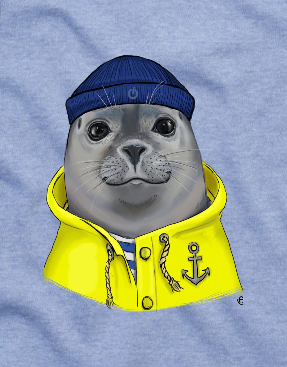 Robbe Kuddel Jung Bio Baby T-Shirt