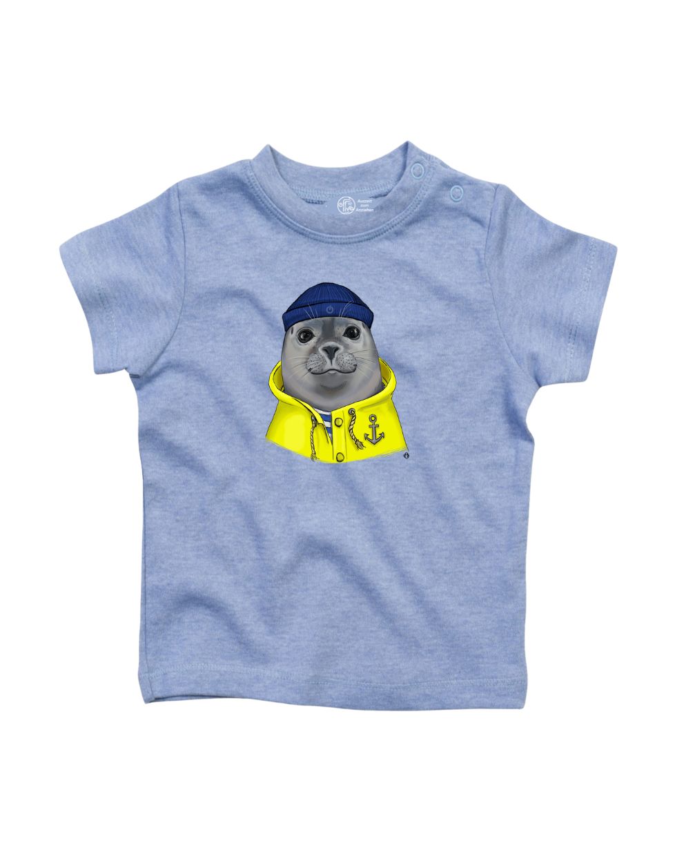 Robbe Kuddel Jung Bio Baby T-Shirt
