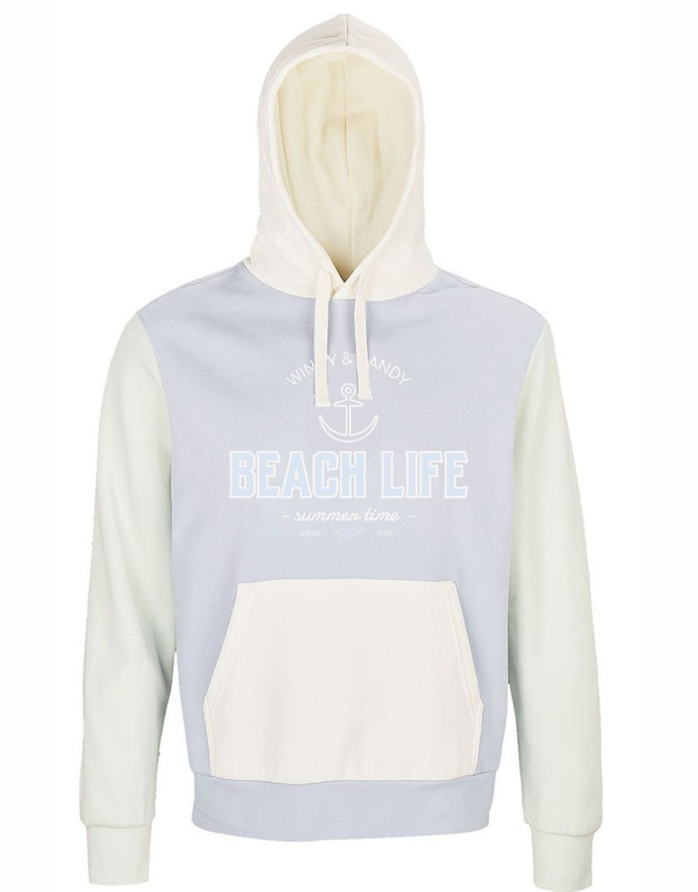 Beach Life 3fbg. Oversize Hoodie