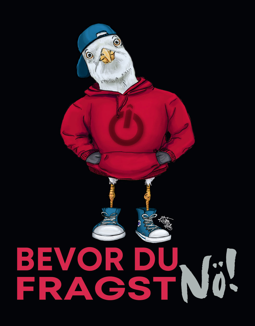 Kinder Hoodie Bevor du fragst