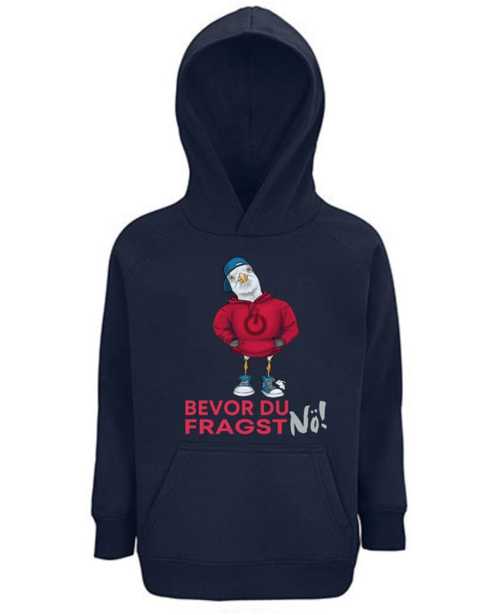 Kinder Hoodie Bevor du fragst