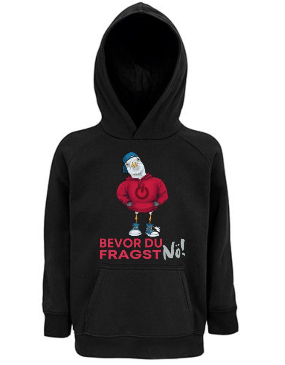 Kinder Hoodie Bevor du fragst