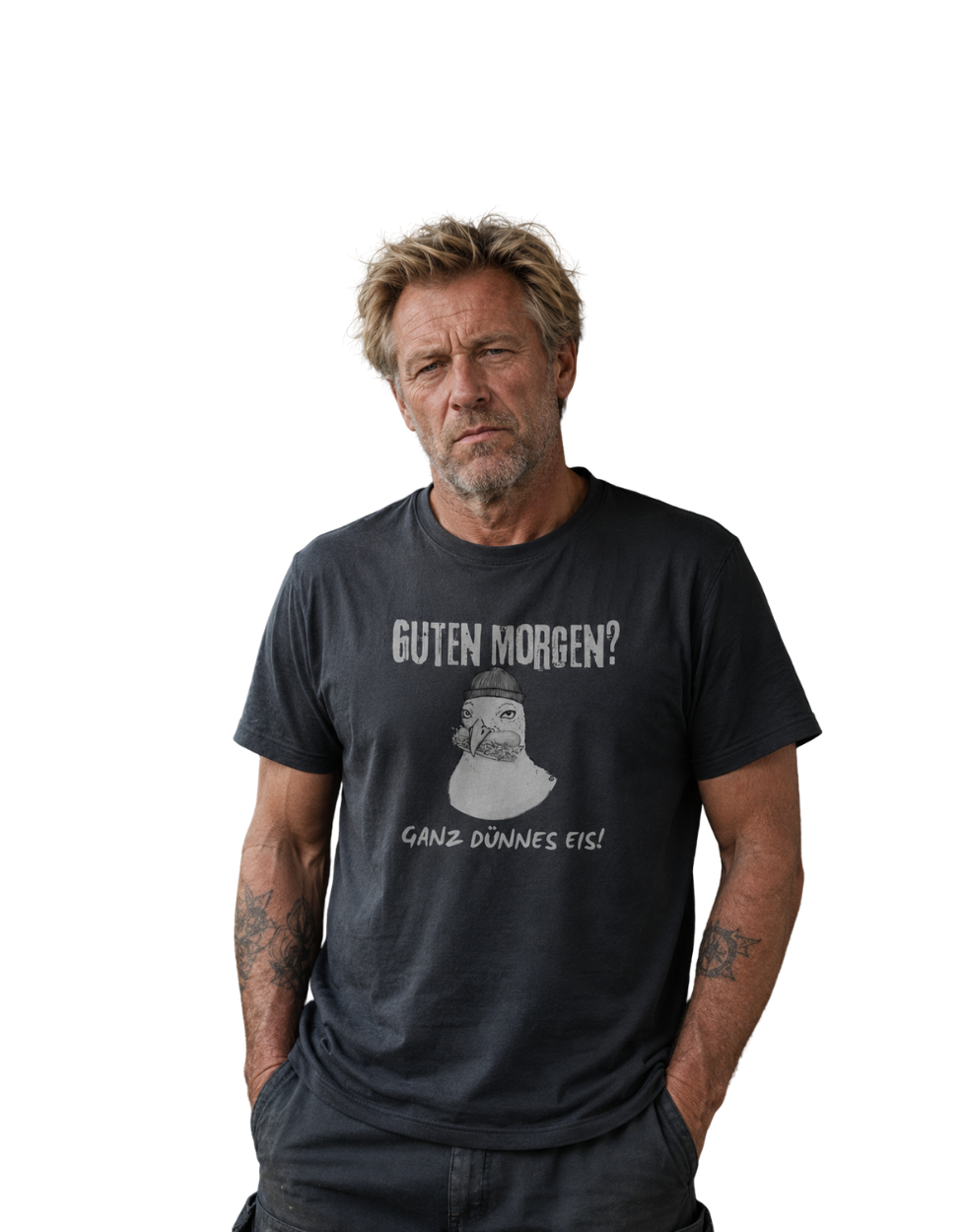Guten Morgen? Ganz Dünnes Eis! Möwen