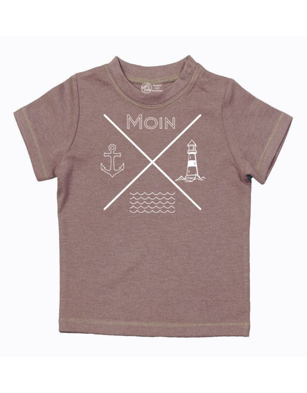 Moin Anker Welle Baby T-Shirt