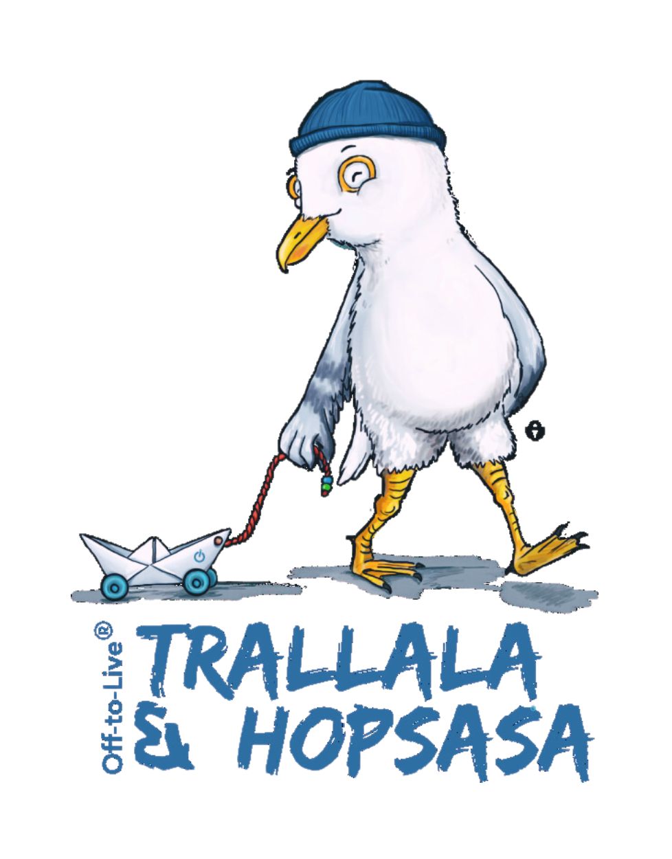 Trallala & Hopsasa Emaille Becher