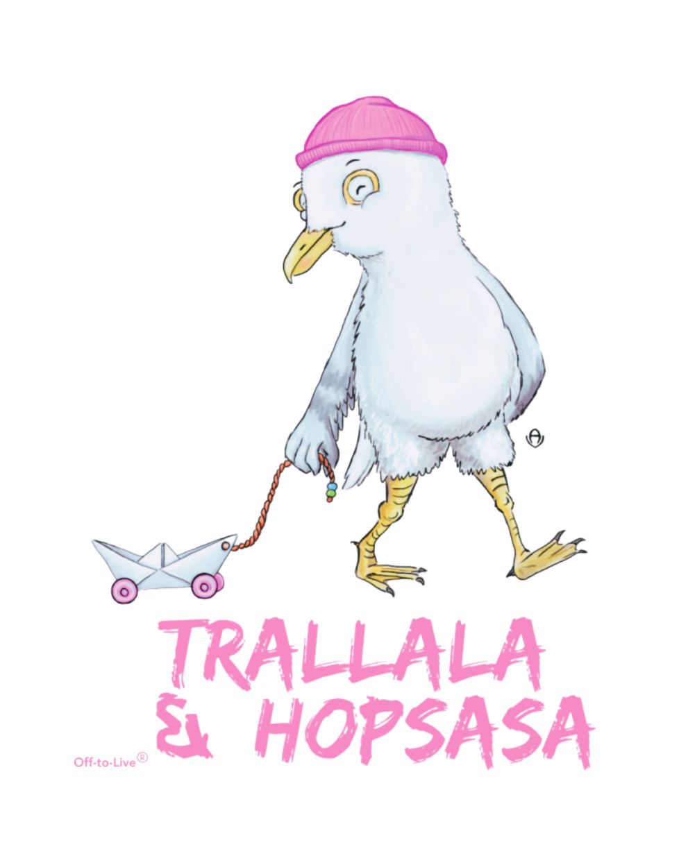 Trallala & Hopsasa Emaille Becher