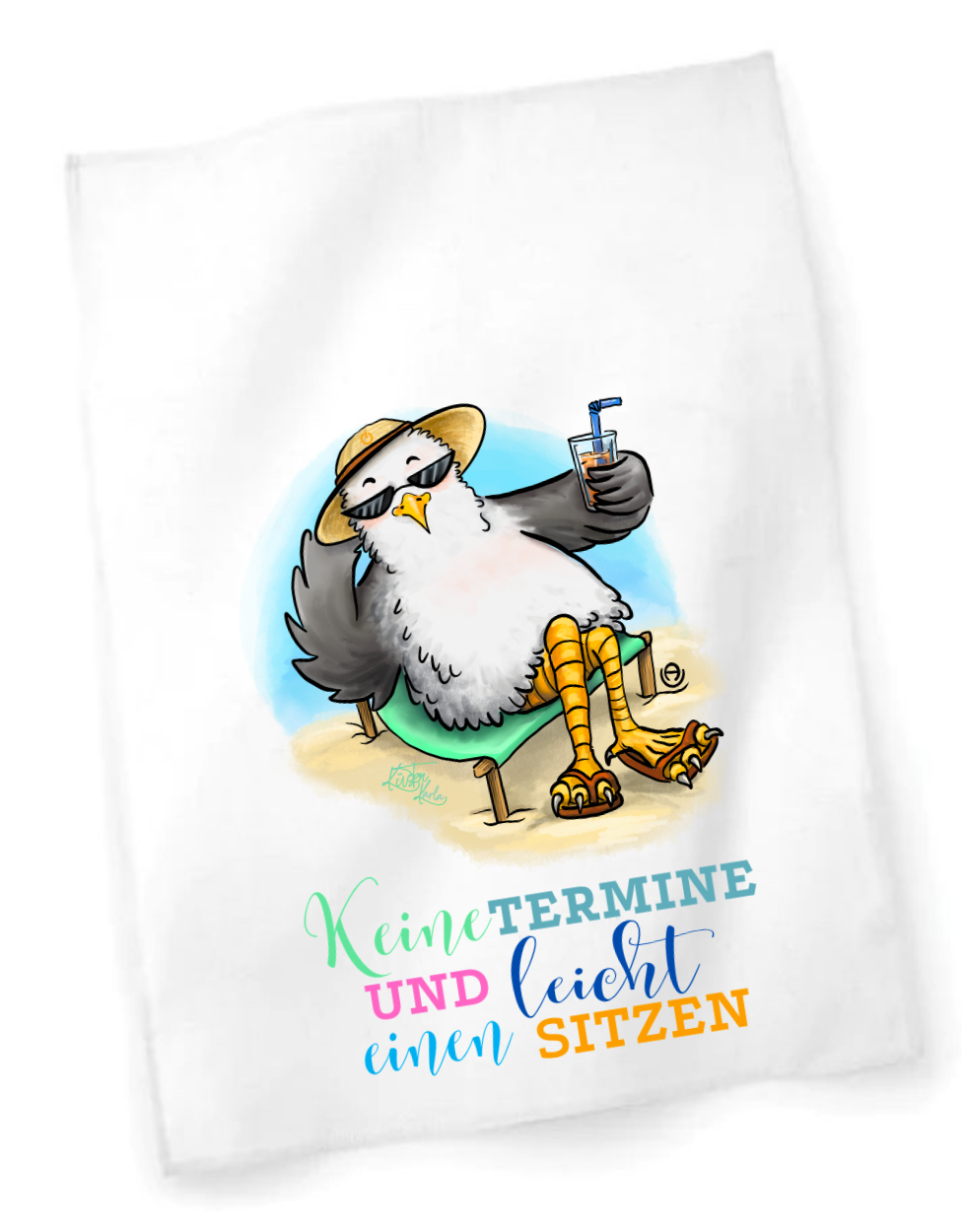 Camper Geschirrtuch - Das perfekte Geschenk Keine Termine und leicht einen sitzen