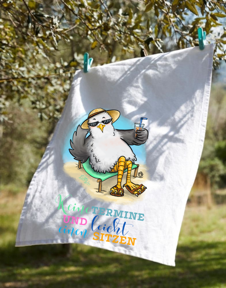 Camper Geschirrtuch - Das perfekte Geschenk Keine Termine und leicht einen sitzen