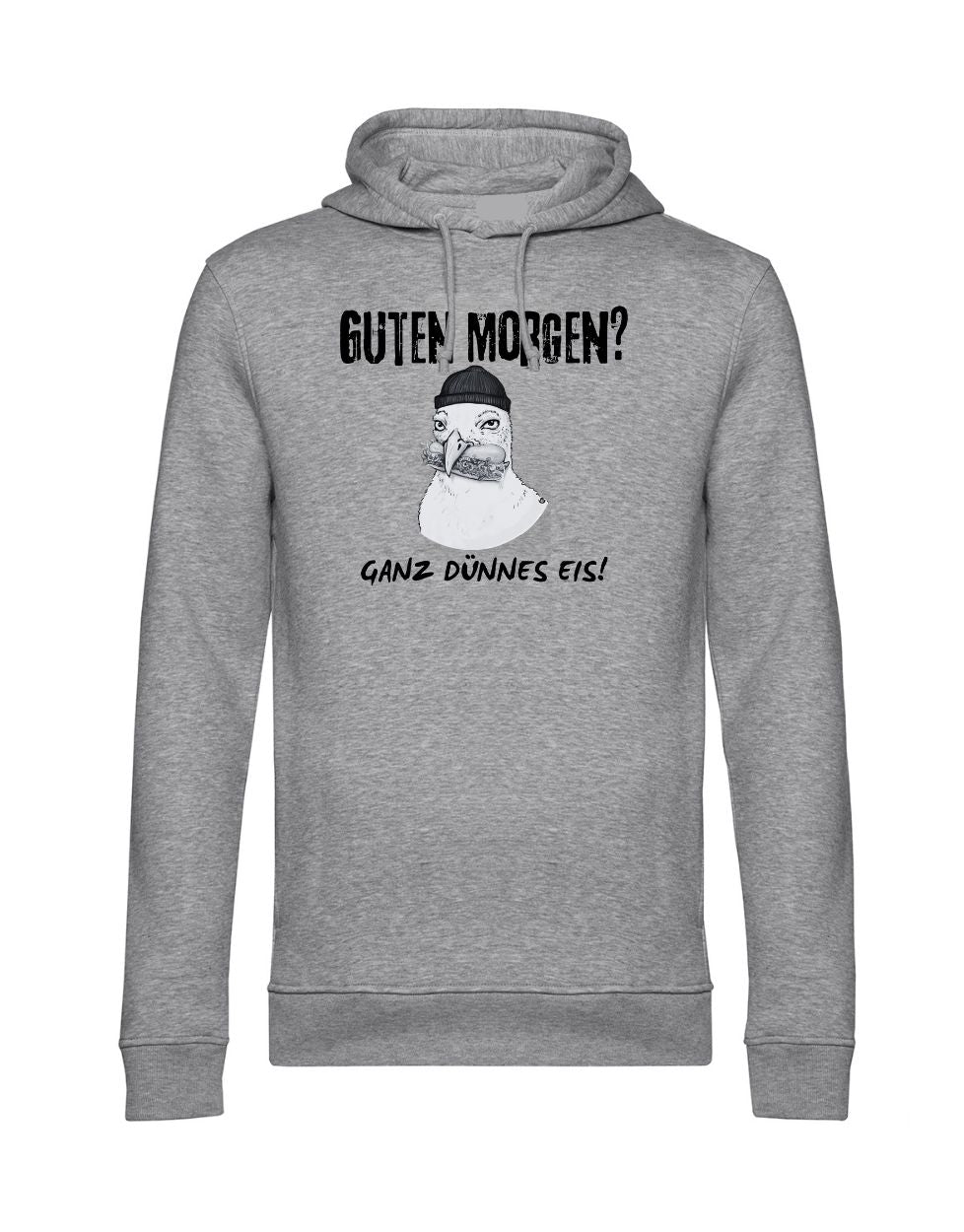 Guten Morgen ganz dünnes Eis! Hoodie