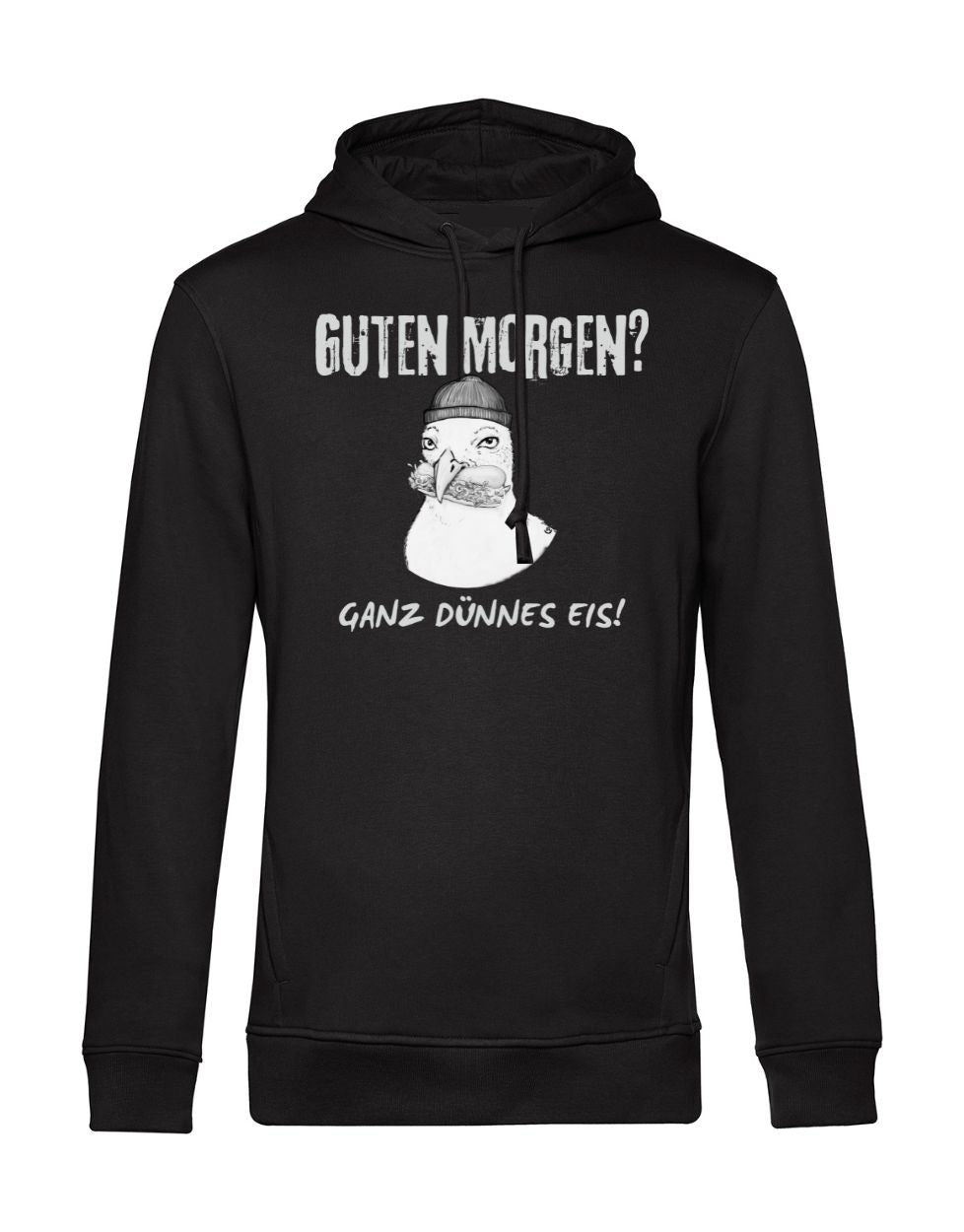 Guten Morgen ganz dünnes Eis! Hoodie