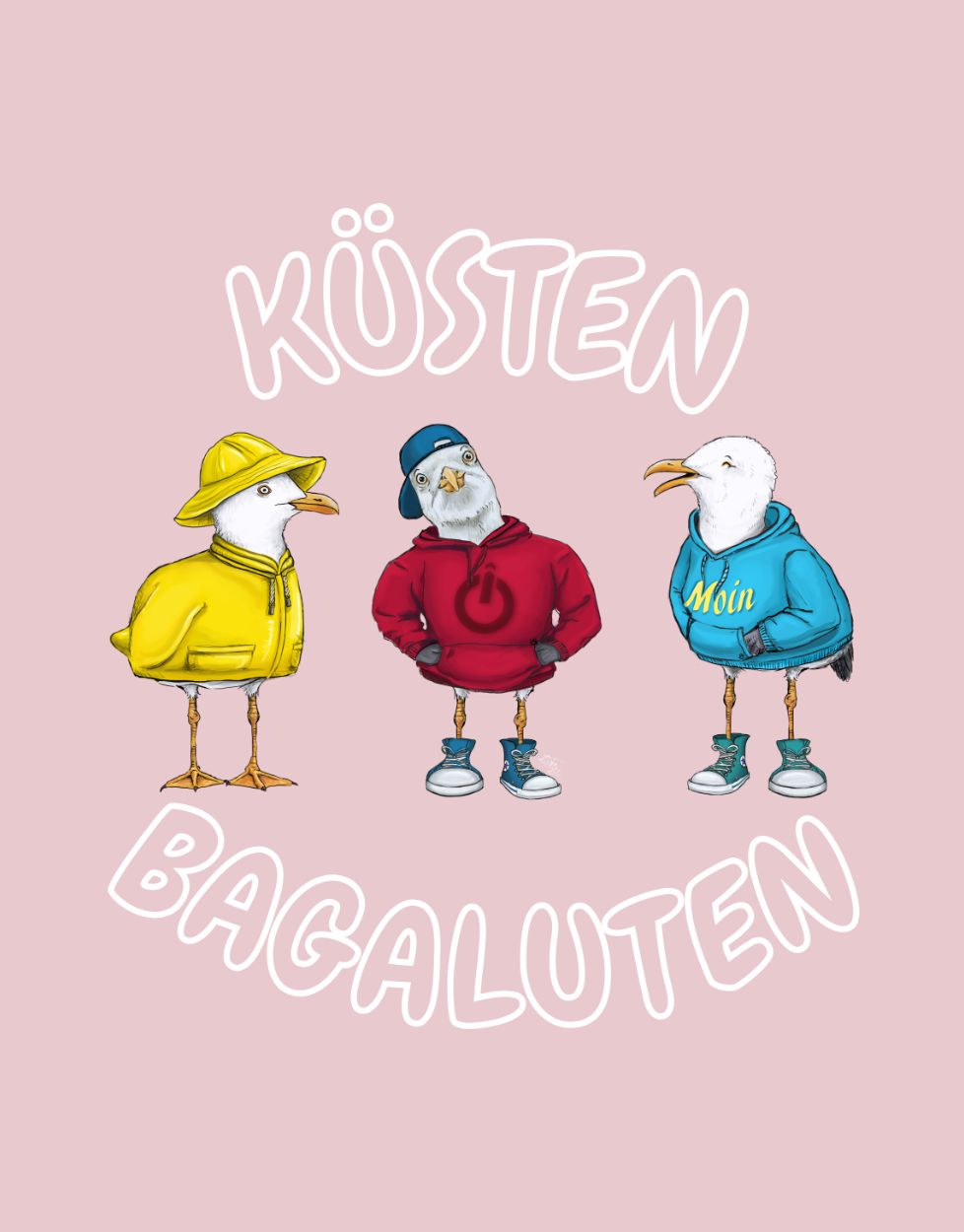 Küsten Bagaluten Kinder Hoodie