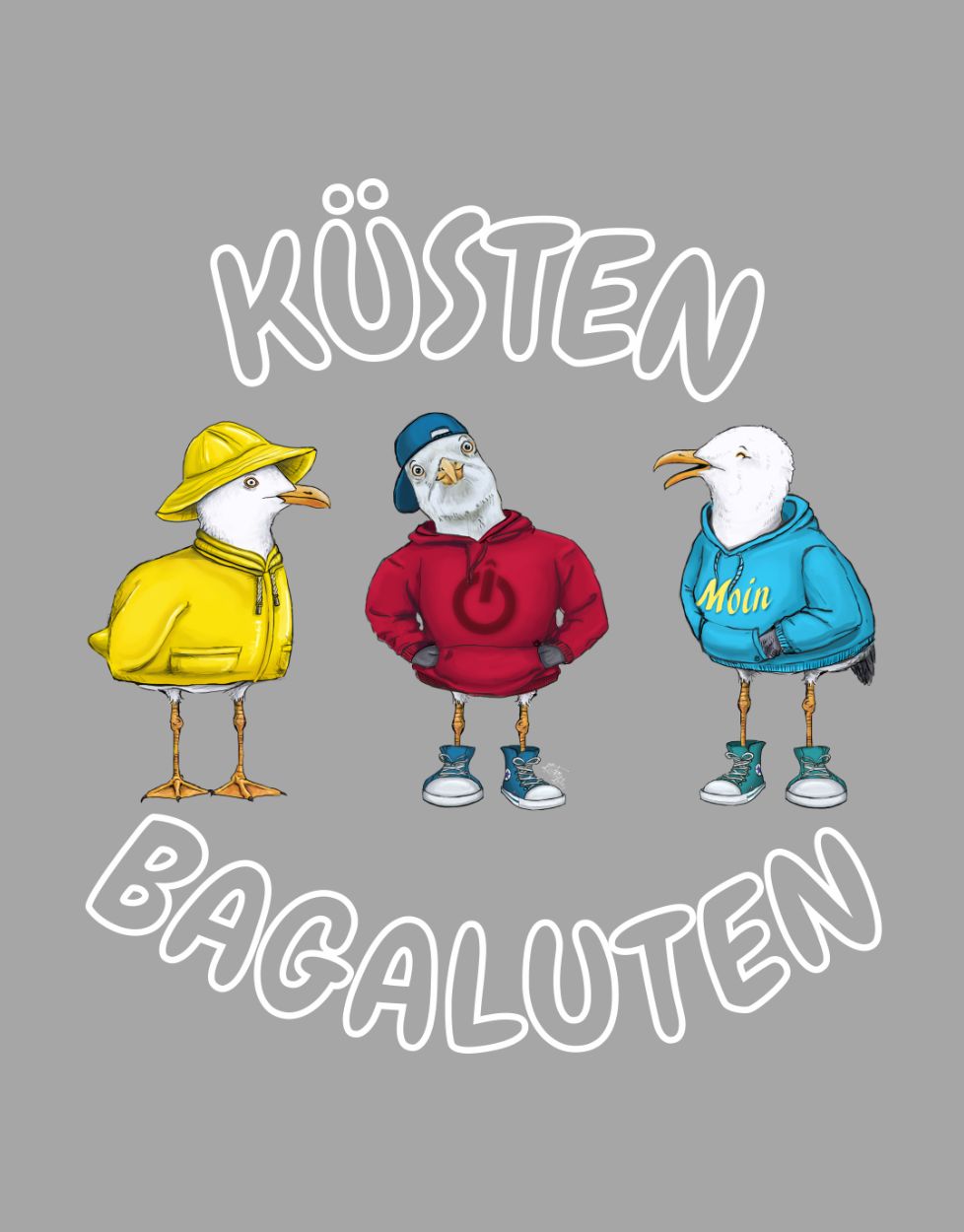 Küsten Bagaluten Kinder Hoodie