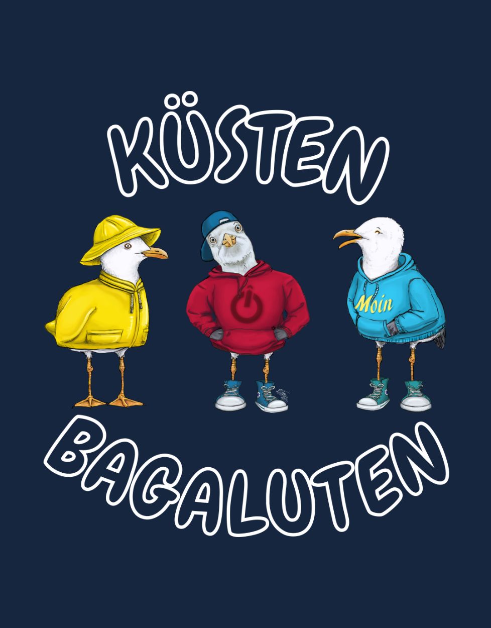 Küsten Bagaluten Kinder Hoodie