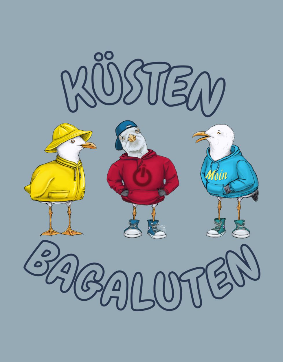 Küsten Bagaluten Unisex Hoodie