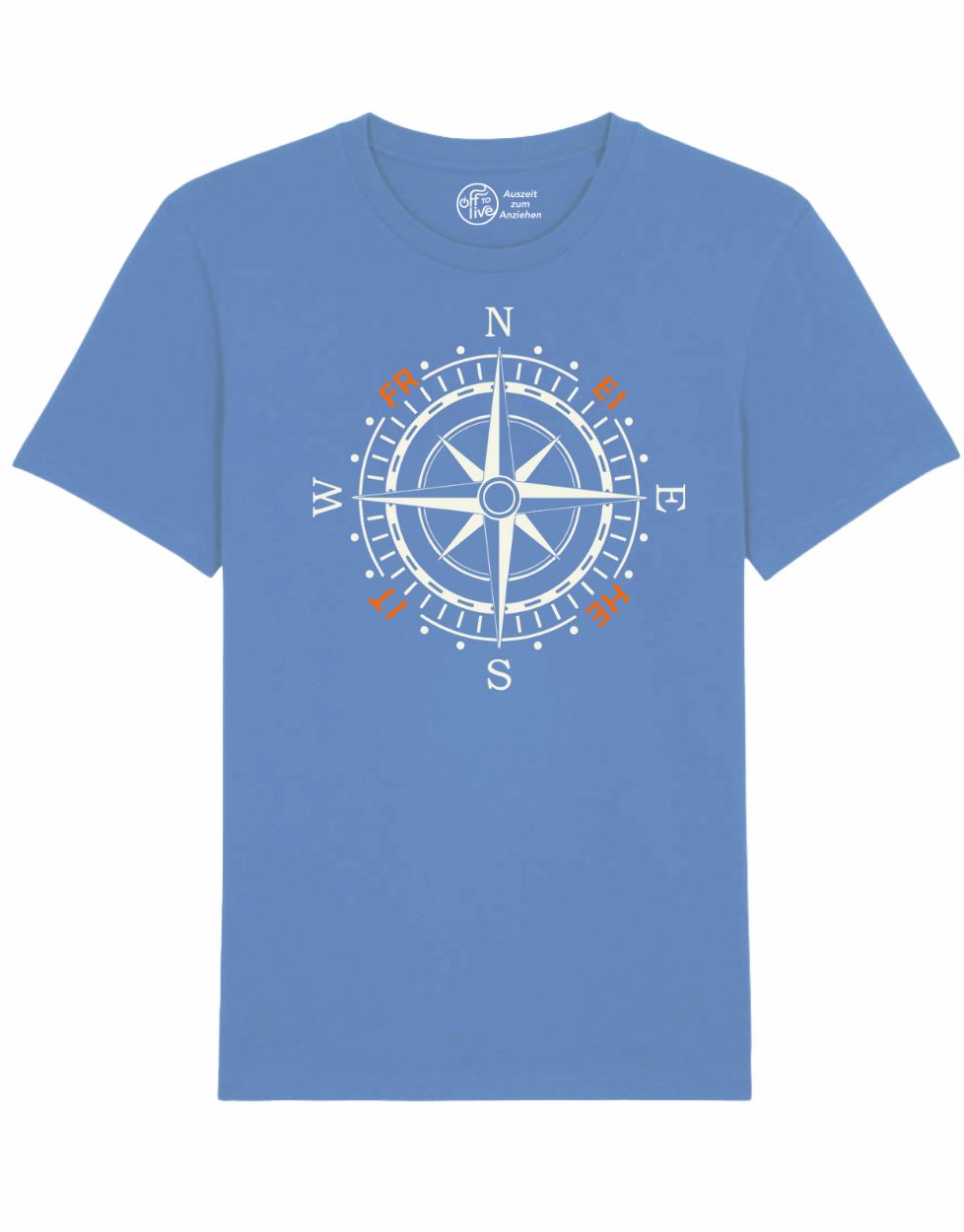 Kompassrose Freiheit T-Shirt