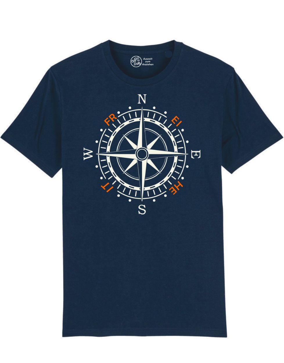 Kompassrose Freiheit T-Shirt