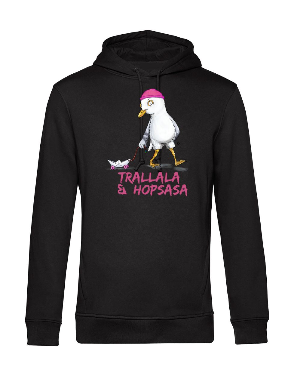 Trallala & Hopsasa Kinderkalle Pink Hoodie
