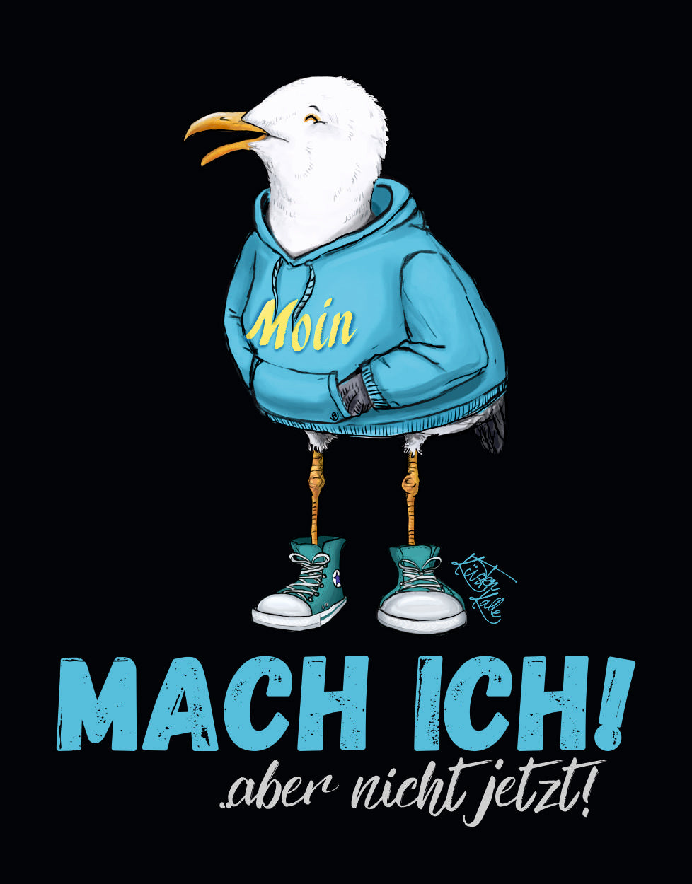 Mach ich aber nicht jetzt Kinder Hoodie