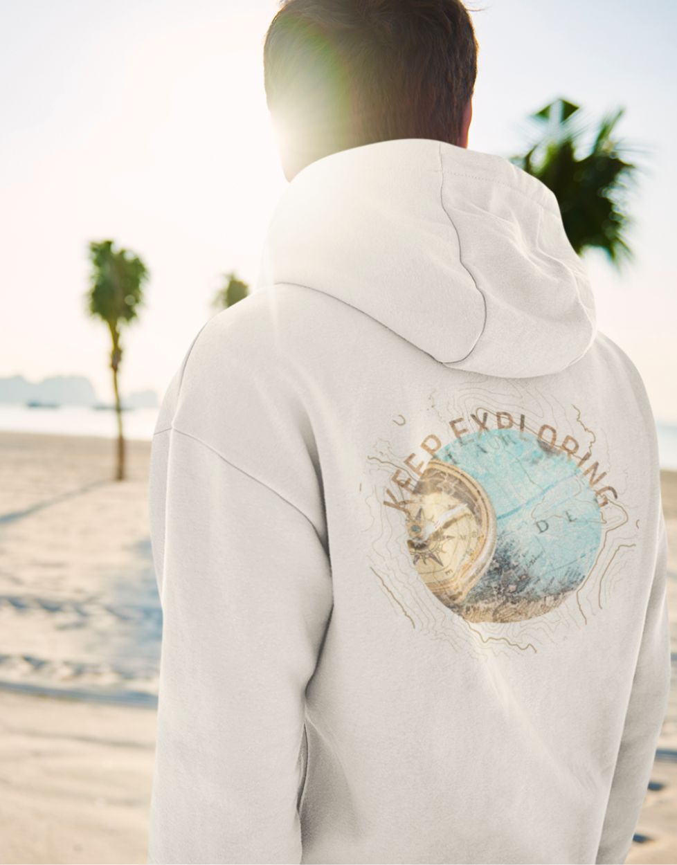 Keep Exploring Kompass Hoodie