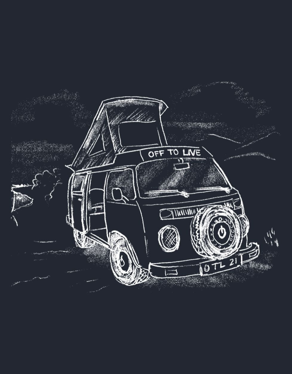 Bus Camper Van T-Shirt