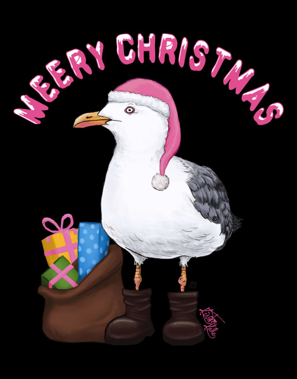 Weihnachtskalle Hoodie