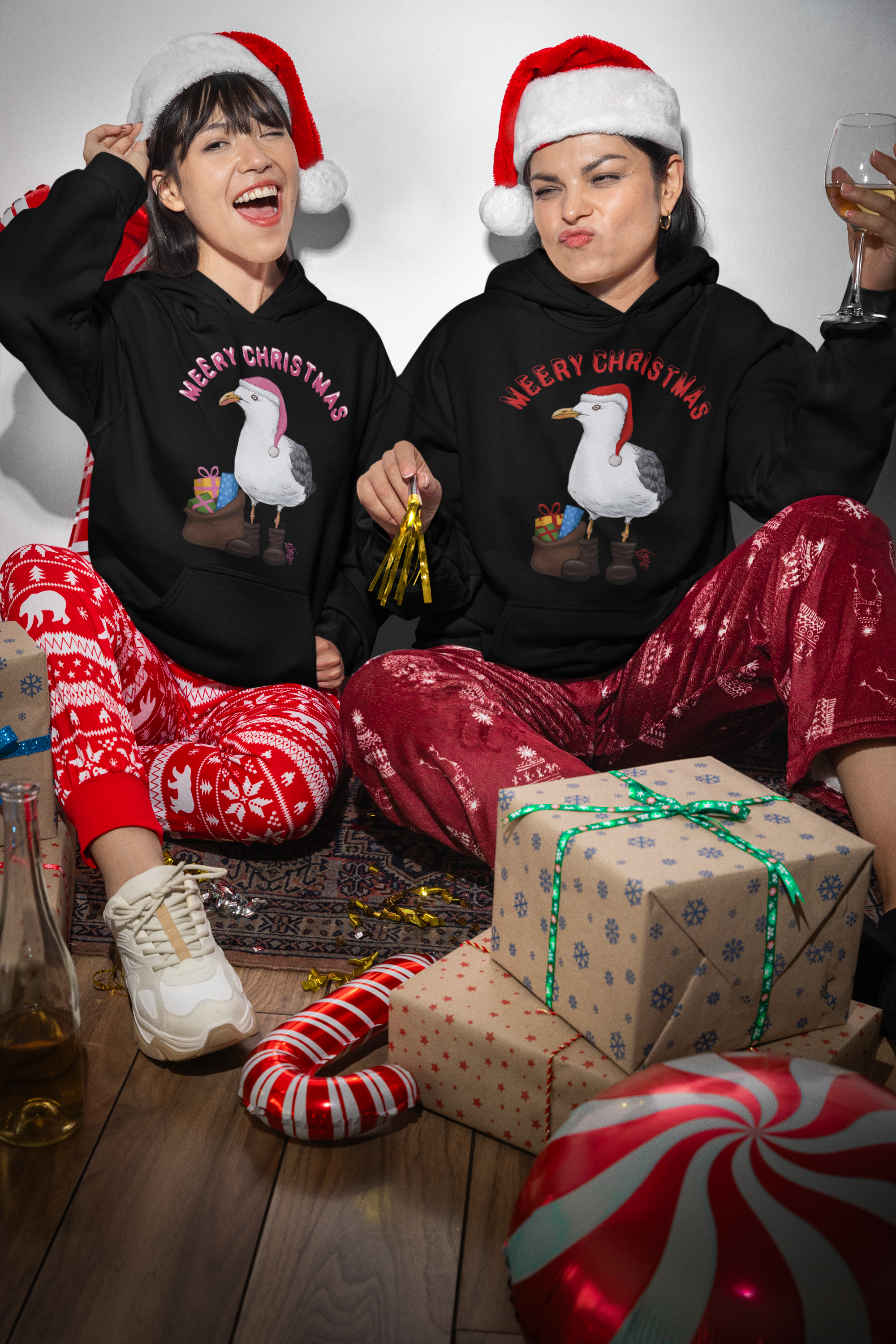 Weihnachtskalle Hoodie