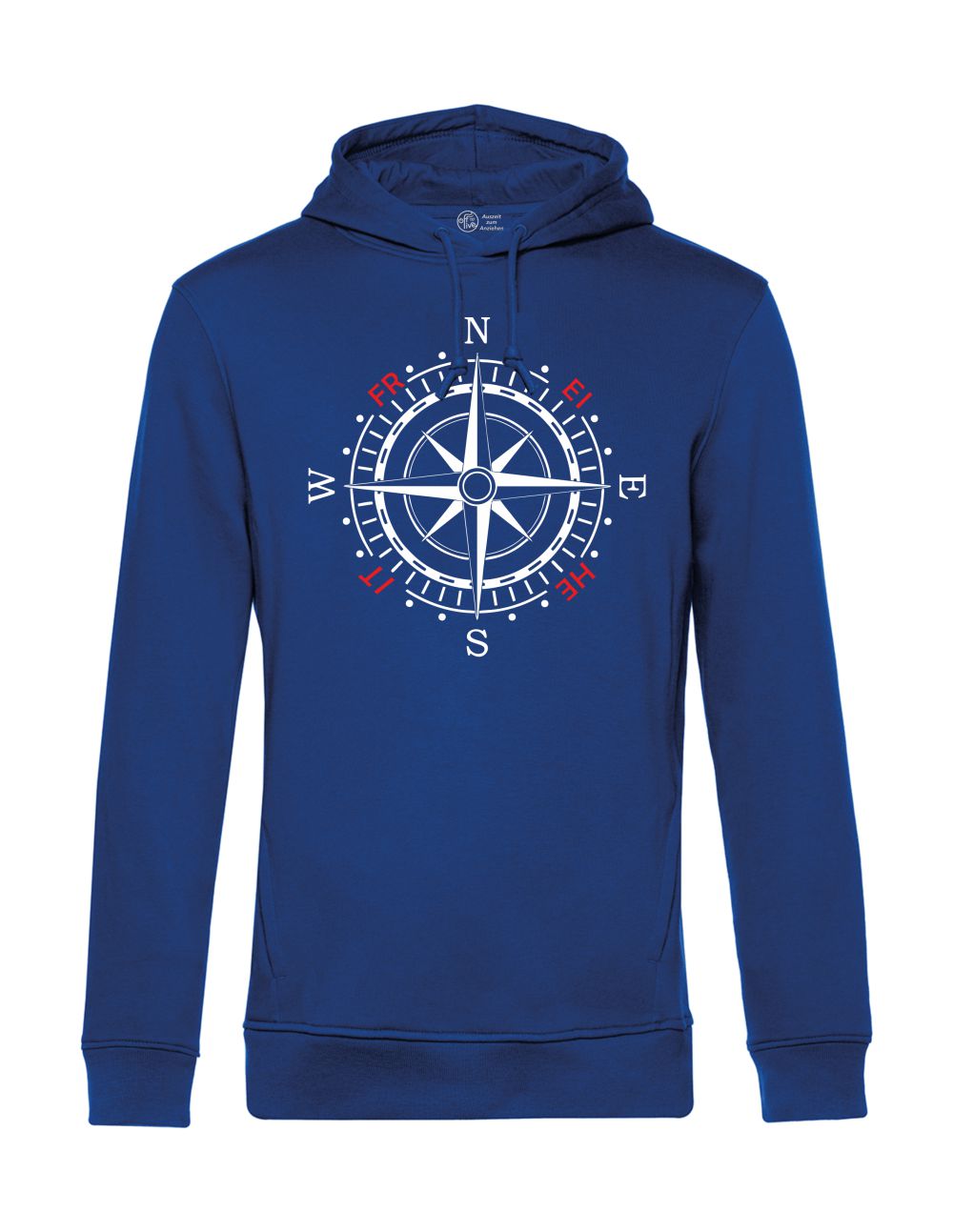 Kompassrose Freiheit Hoodie