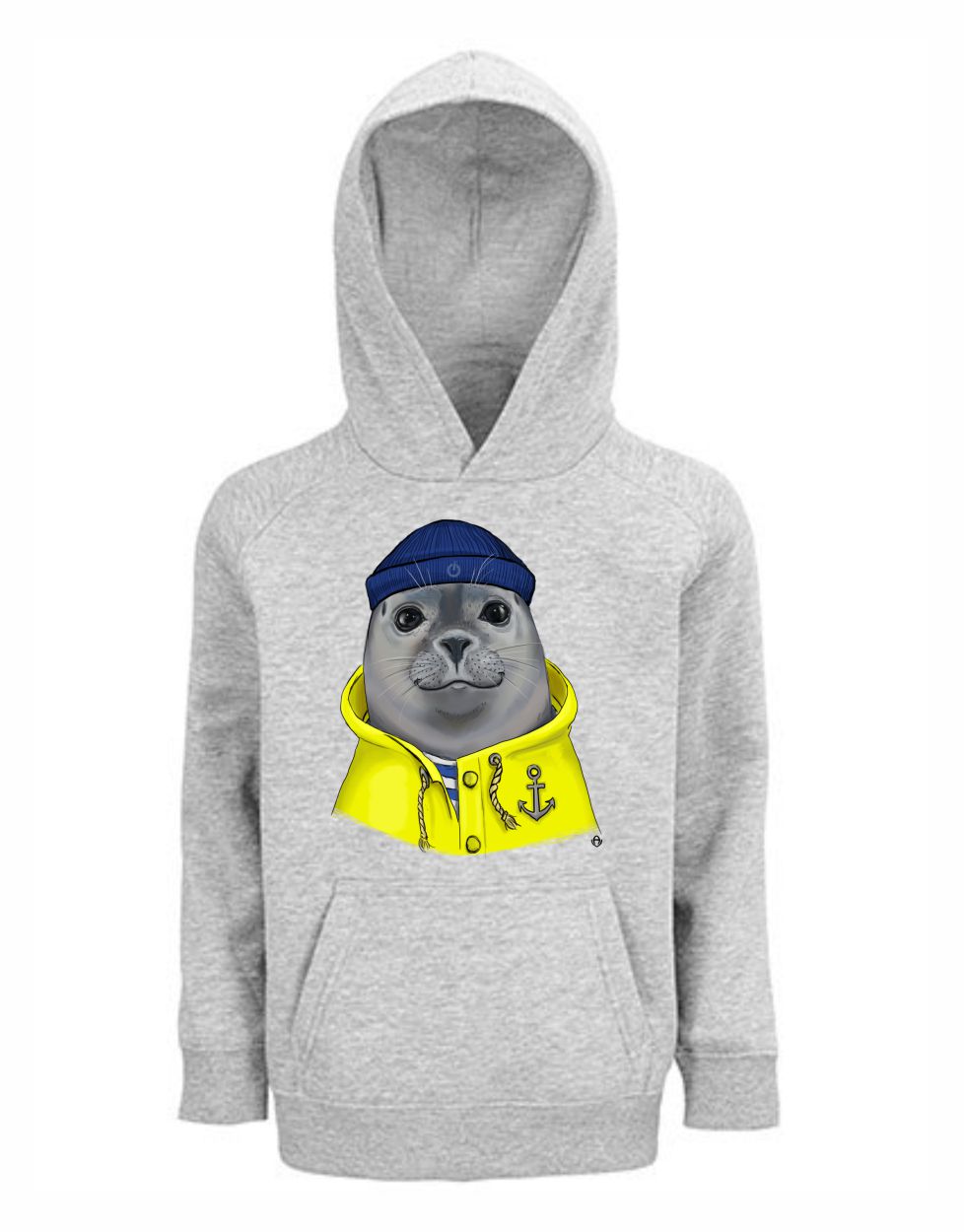 Kuddel Robbe Jung Kinder Hoodie