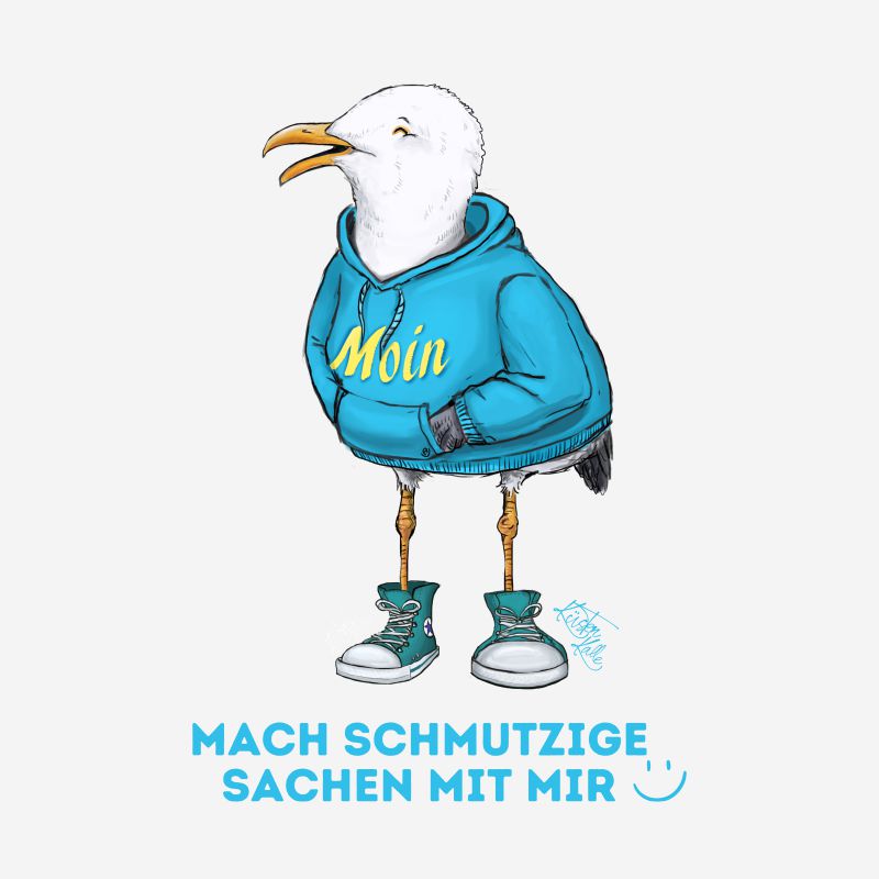 Geschirrtuch Kalle Moin Mach schmutzige Sachen mit mir!