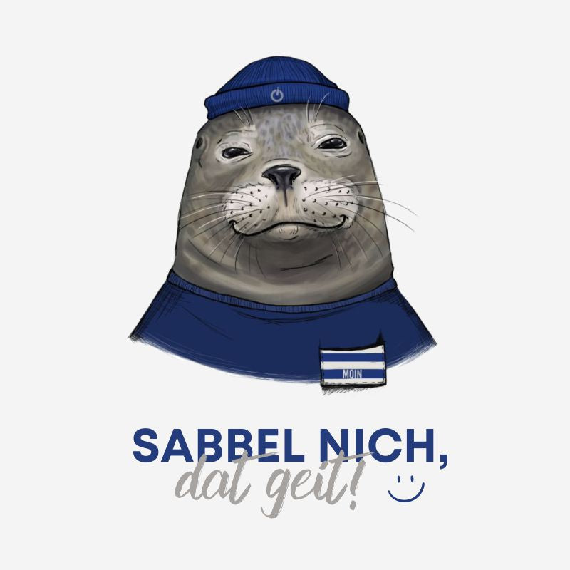 Sabbel nich Geschirrtuch Kuddel alt