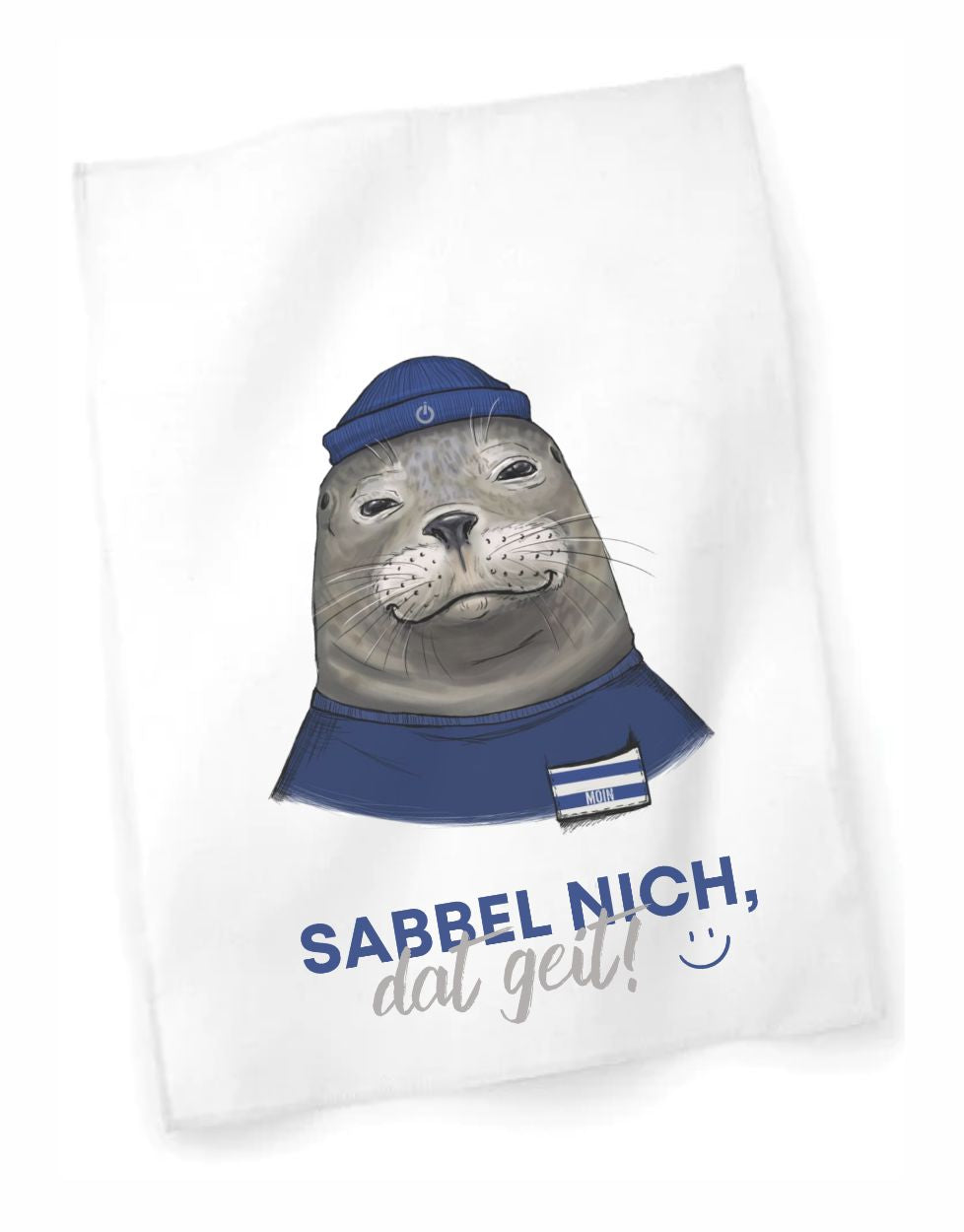 Sabbel nich Geschirrtuch Kuddel alt