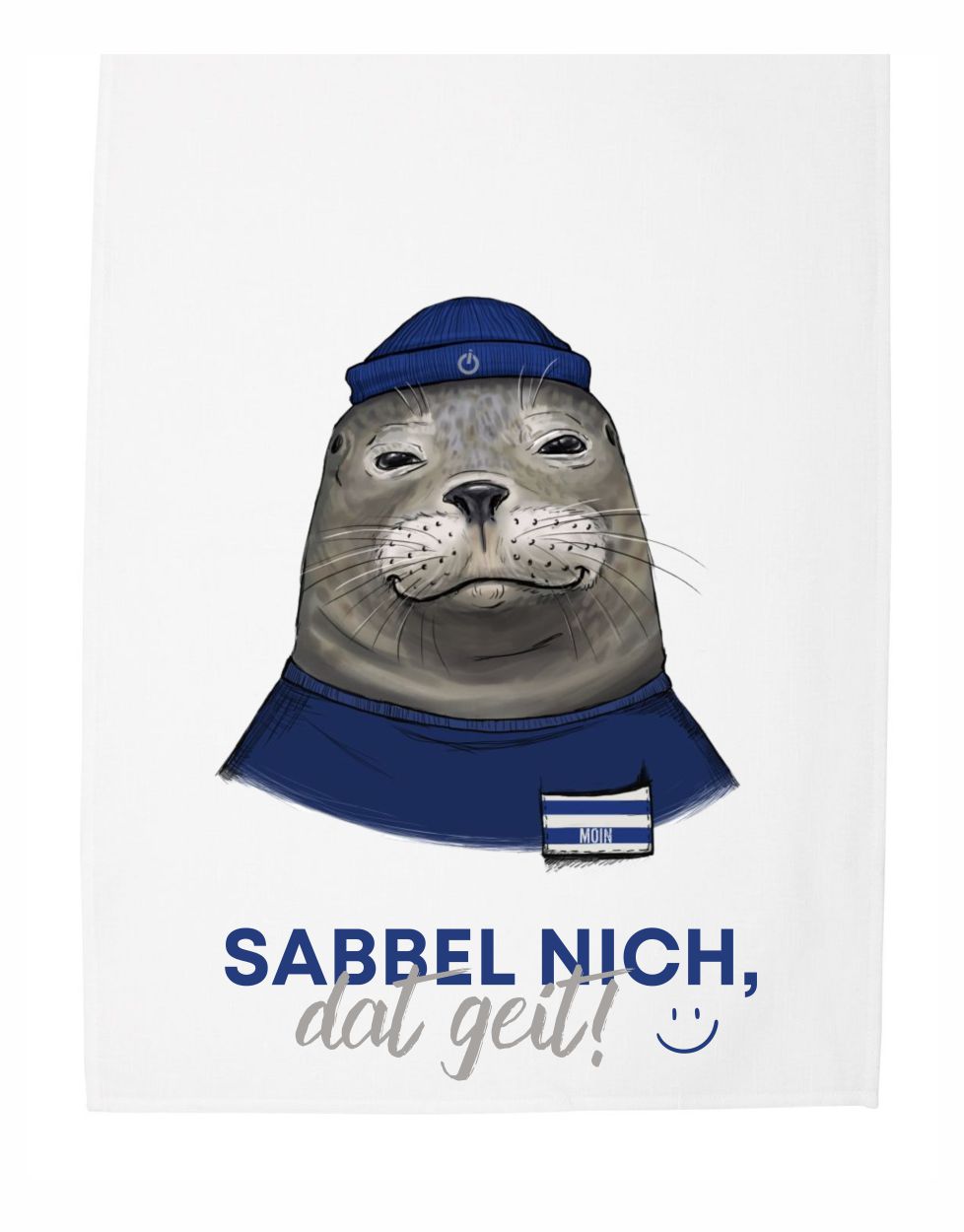 Sabbel nich Geschirrtuch Kuddel alt