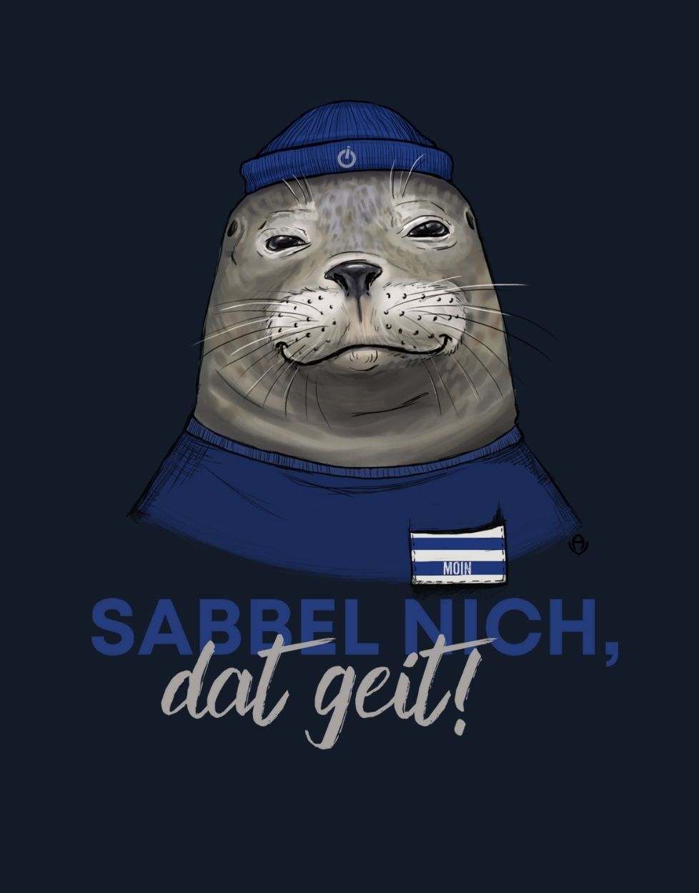 Kuddel alt Sabbel nich Hoodie