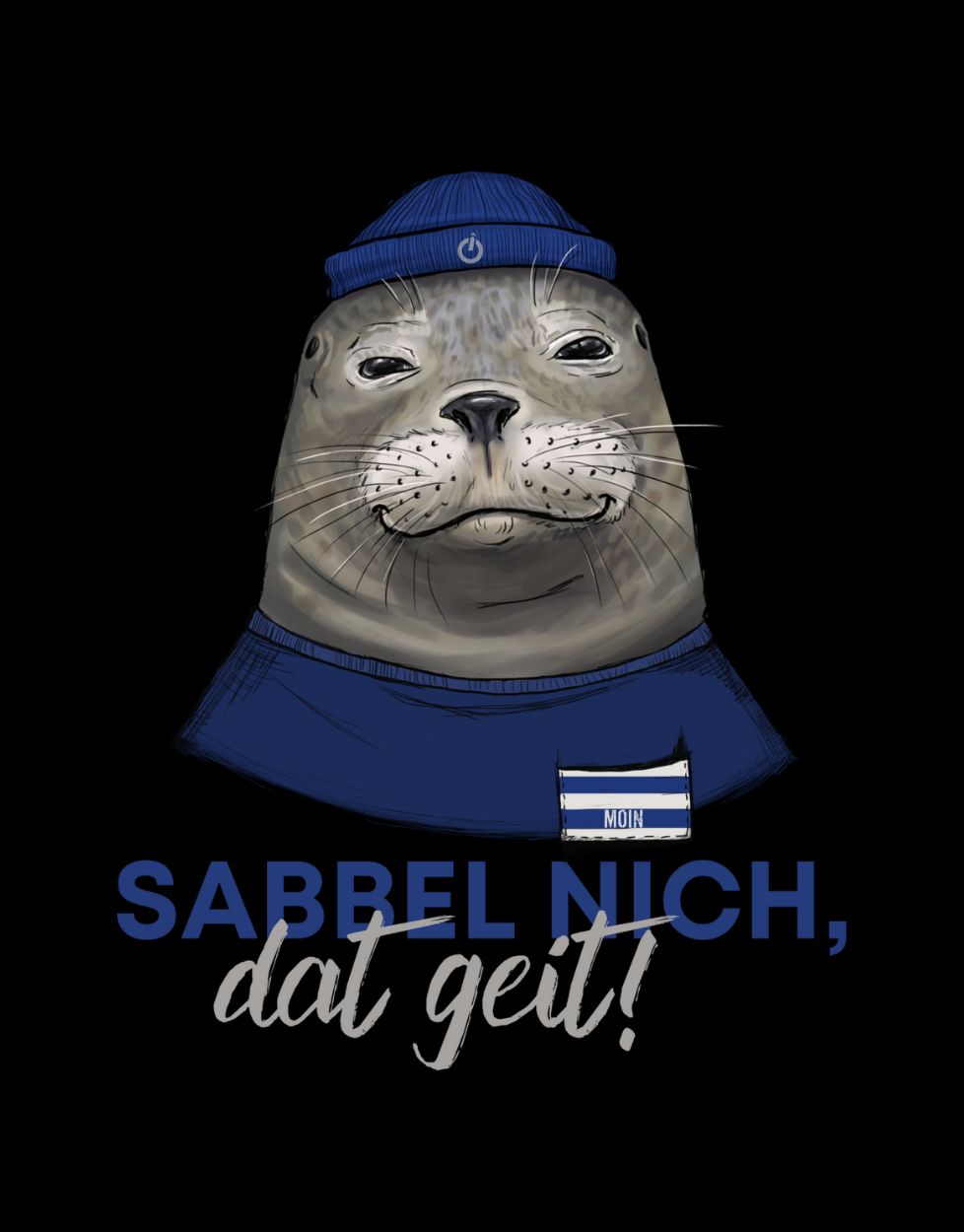 Kuddel alt Sabbel nich Hoodie