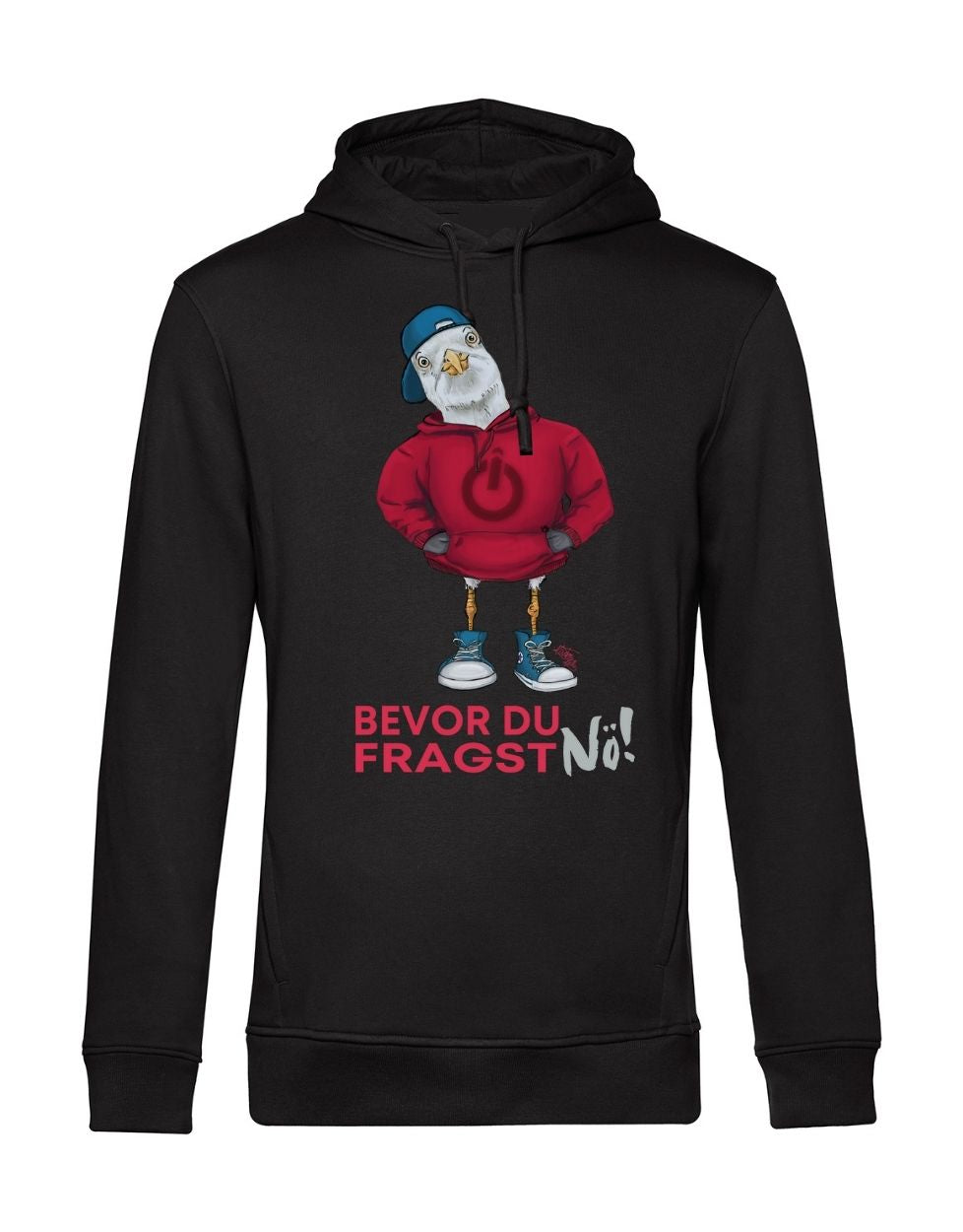 Bevor du fragst Küstenkalle Hoodie