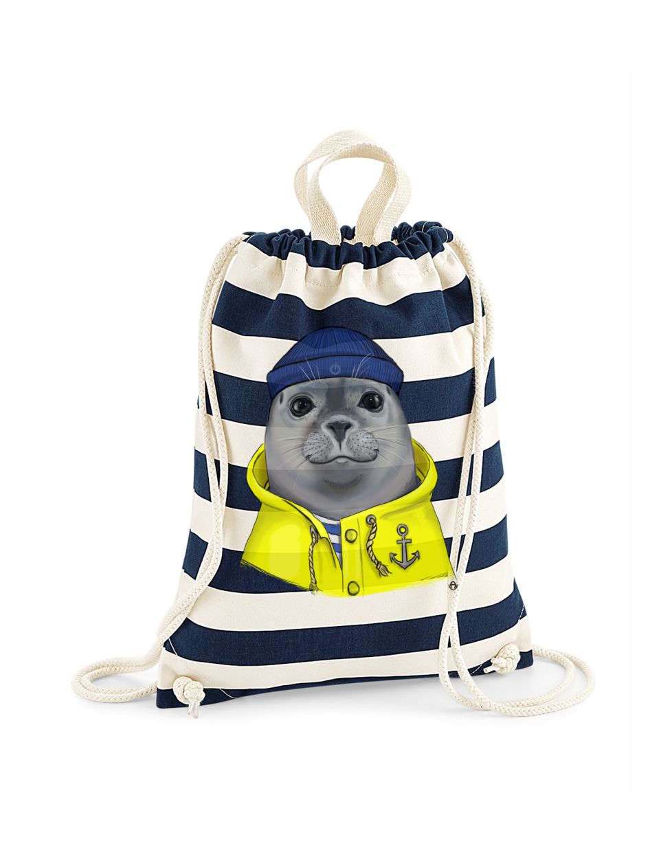 Kuddel jung Robbe Zeichnung Camping Becher off-to-live Küstenkalle