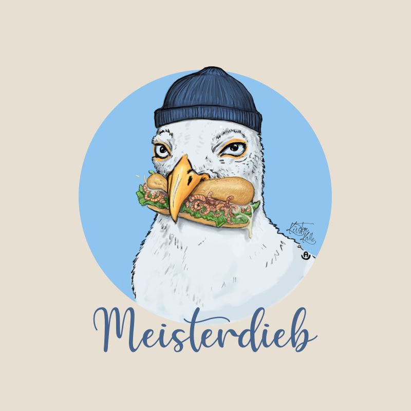 Küstenkalle Meisterdieb Bio-Baumwoll Hoodie