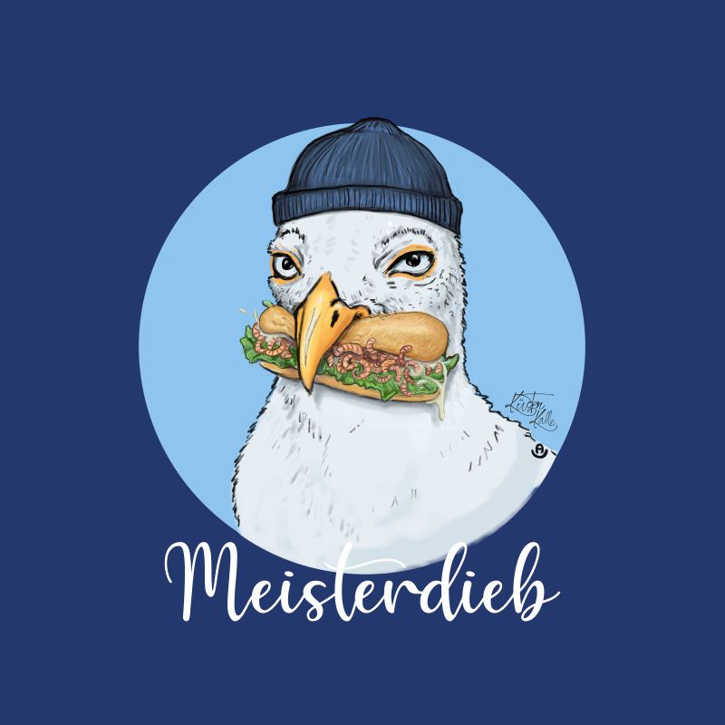 Küstenkalle Meisterdieb Bio-Baumwoll Hoodie