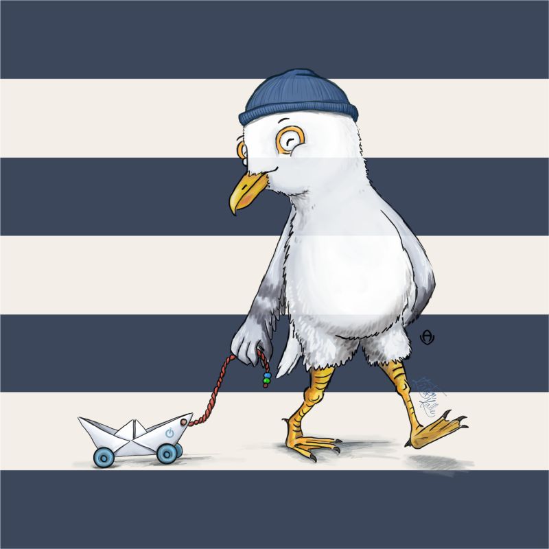 Küstenkalle Kinderkalle Rucksack