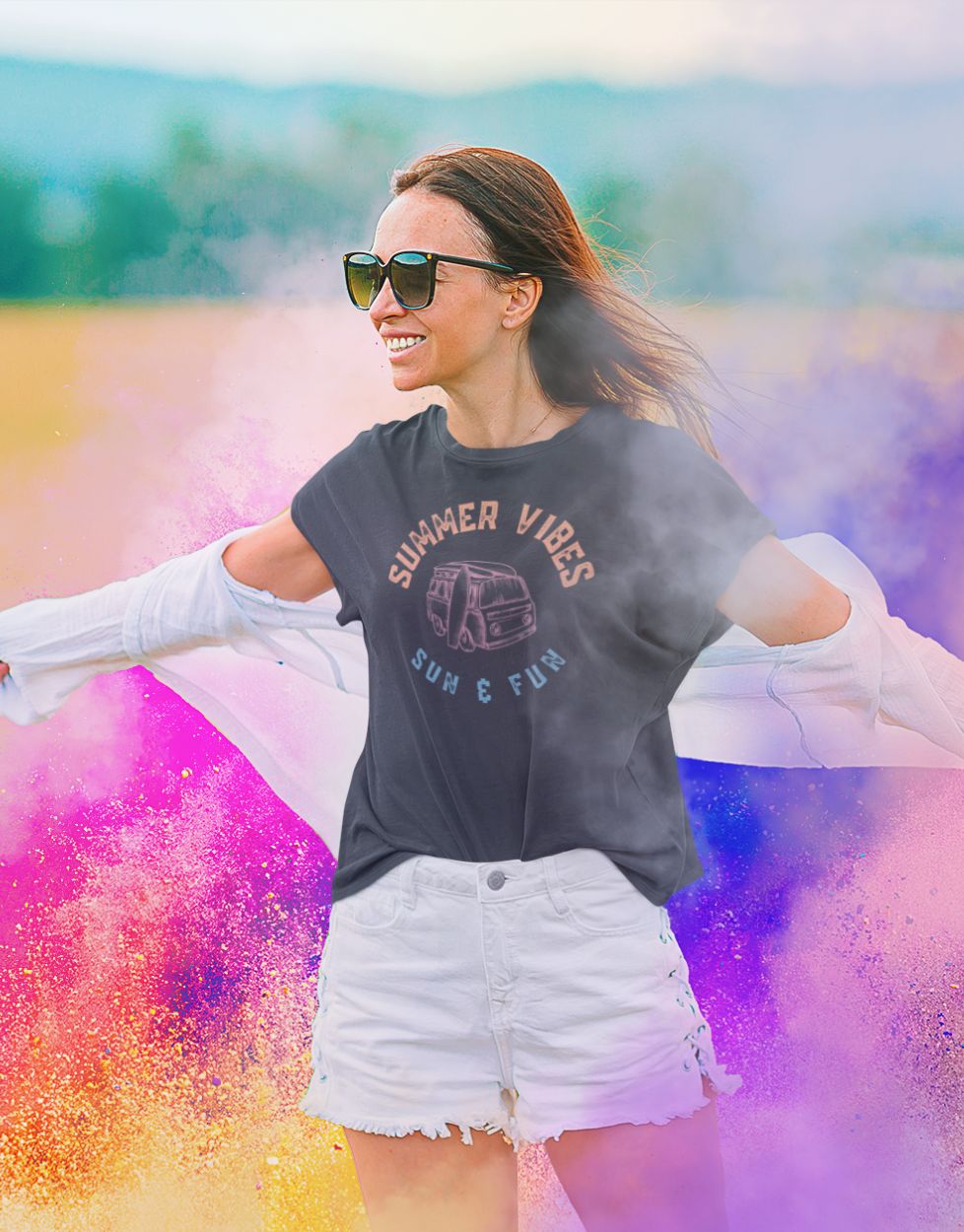 Summer Vibes Damen T-Shirt
