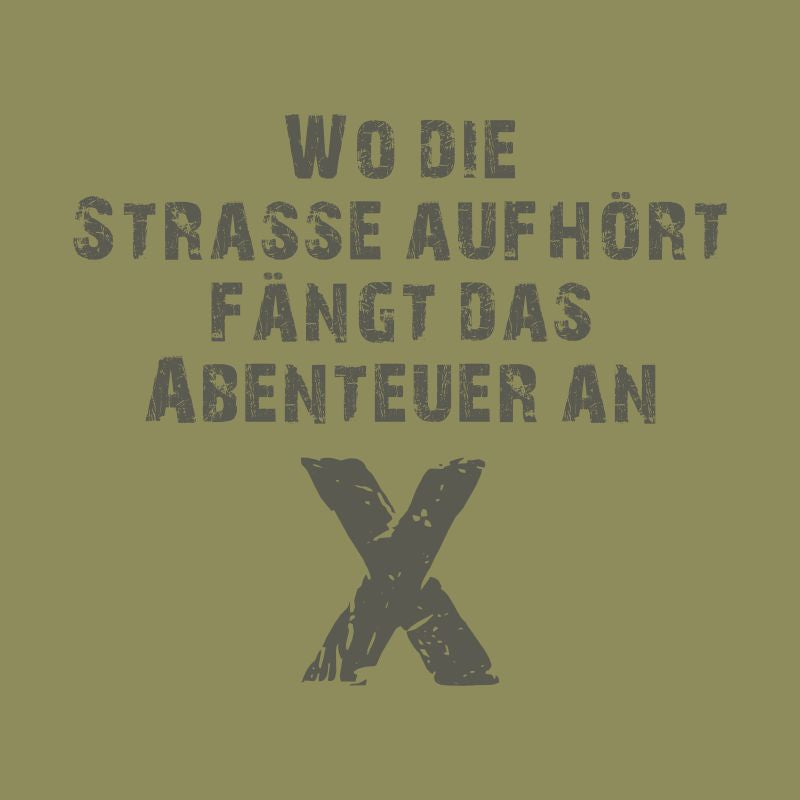 Wo die Straße aufhört T-Shirt