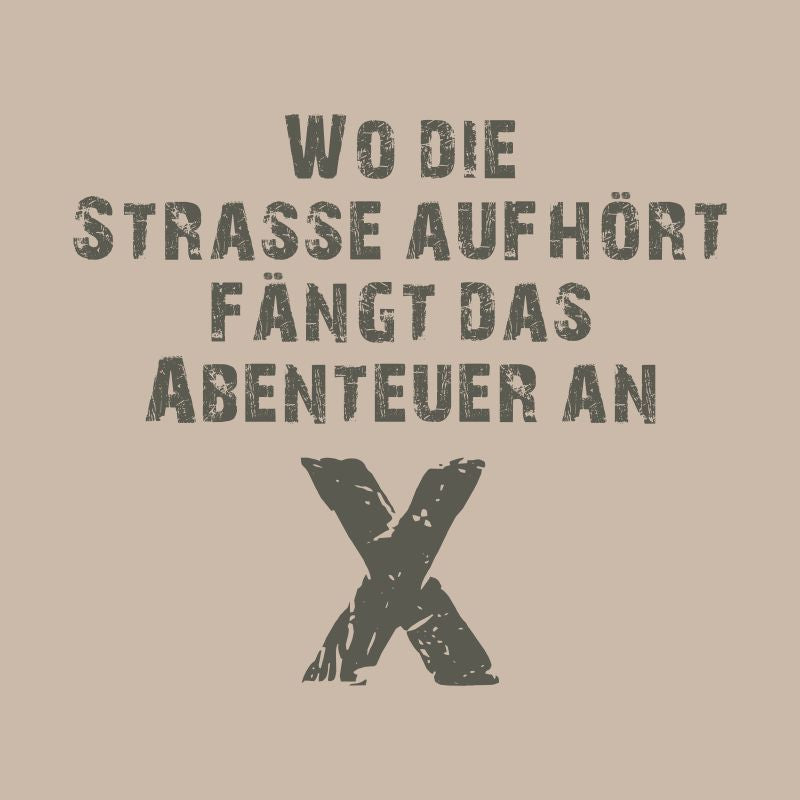 Wo die Straße aufhört T-Shirt