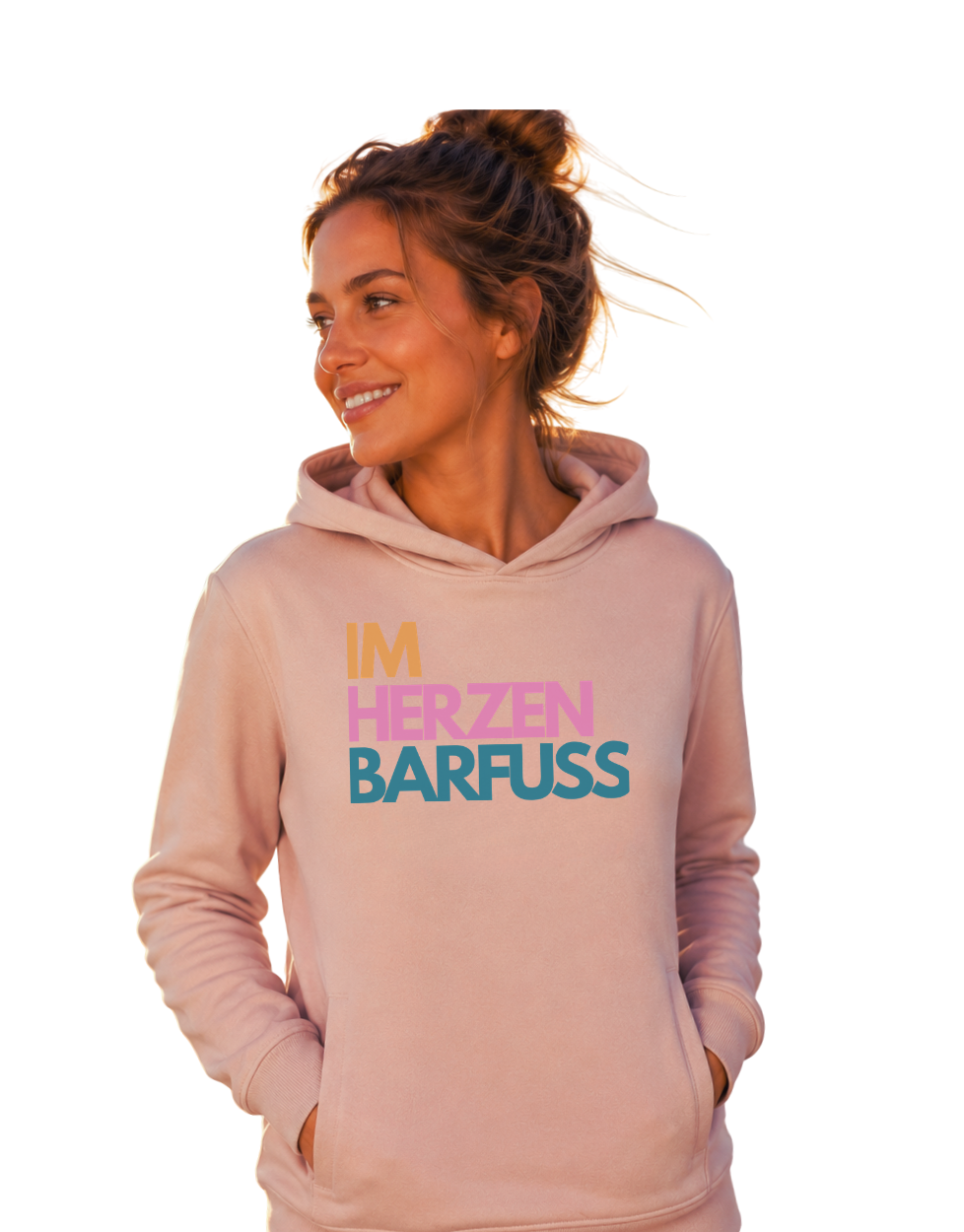 Im Herzen Barfuss Hoodie