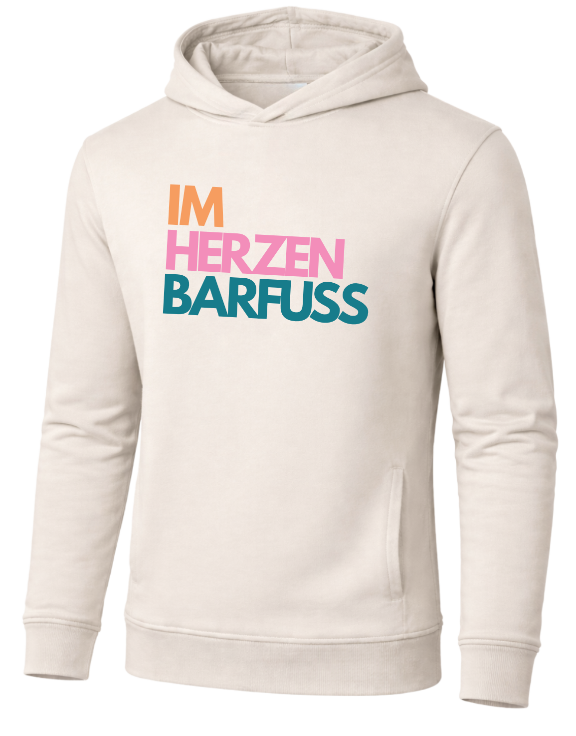 Im Herzen Barfuss Hoodie