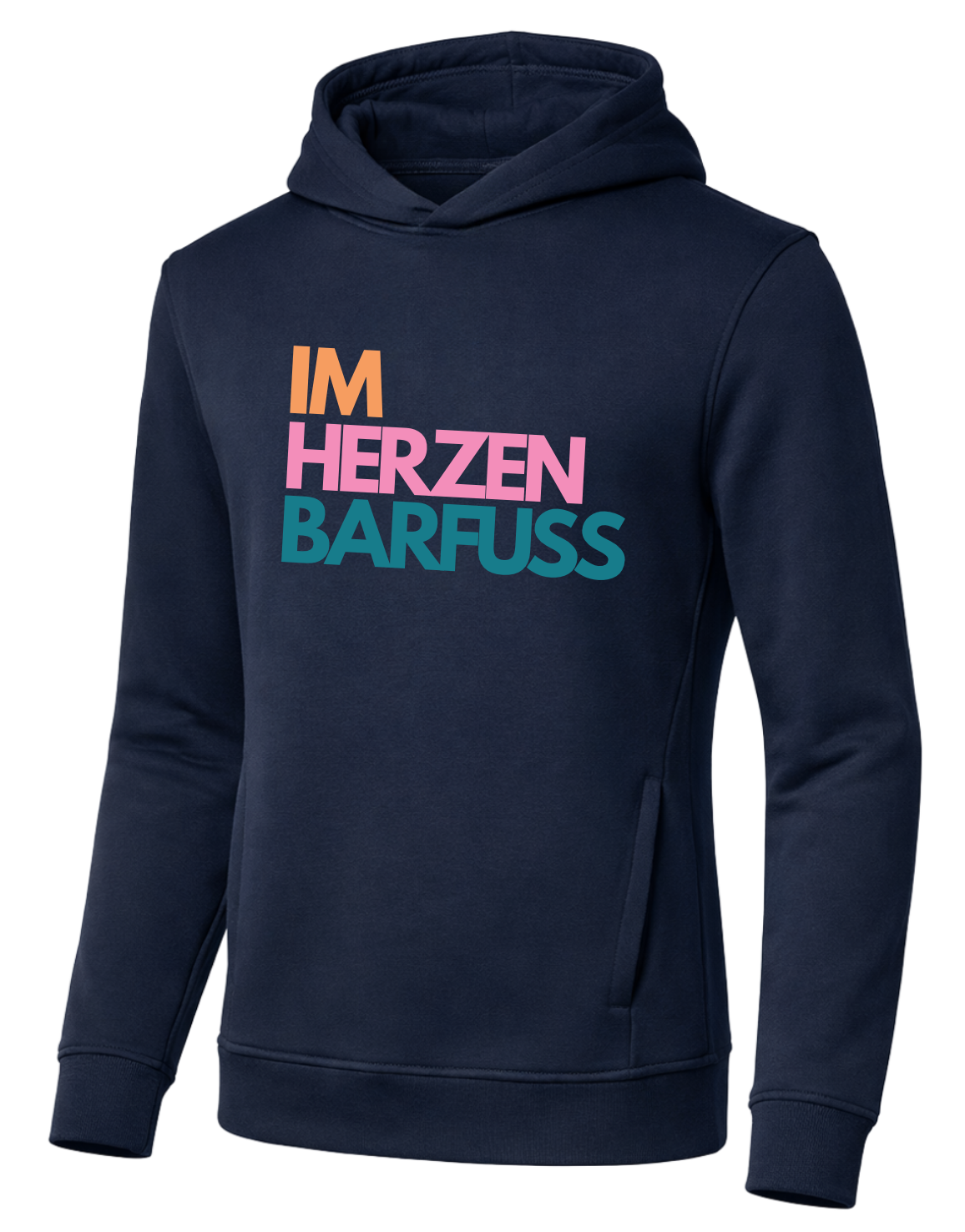 Im Herzen Barfuss Hoodie