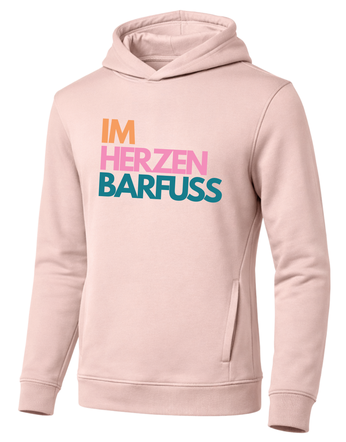Im Herzen Barfuss Hoodie